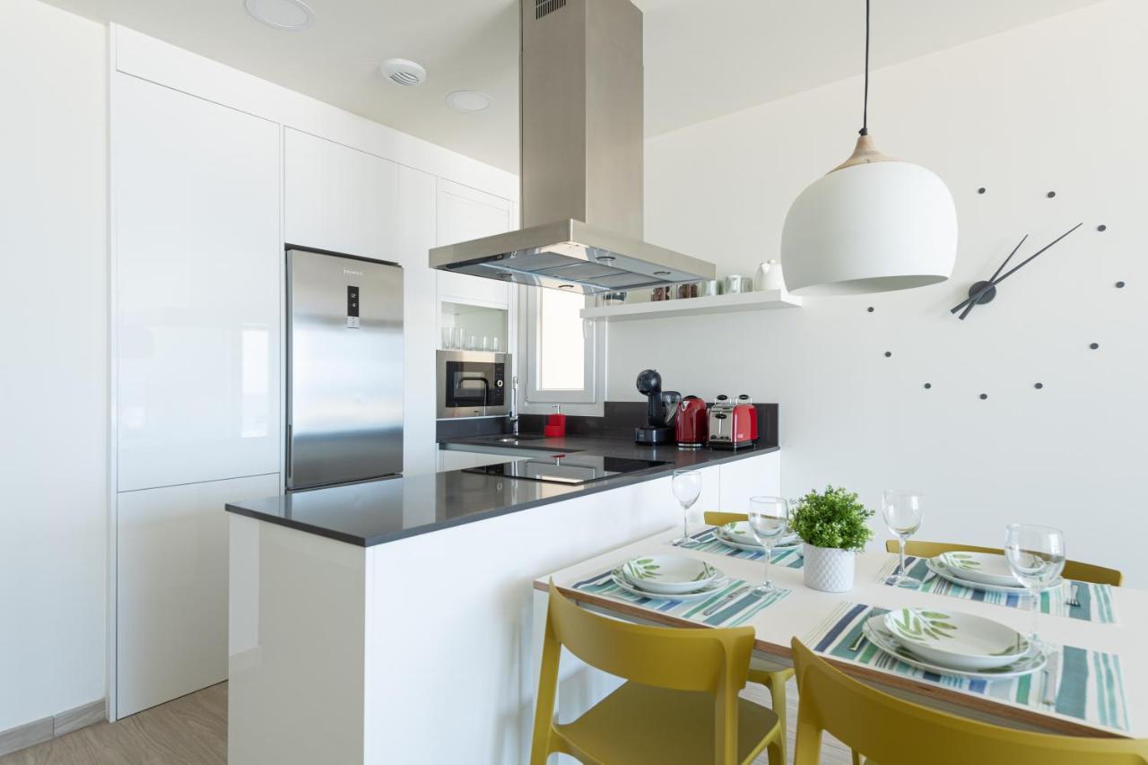 Elegant Living With Great Views Of Las Canteras Beach 大加那利岛拉斯帕尔马斯 外观 照片