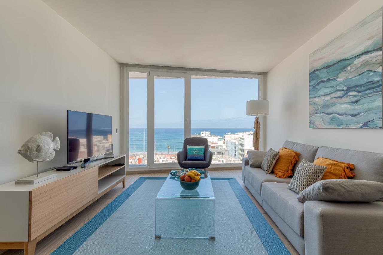 Elegant Living With Great Views Of Las Canteras Beach 大加那利岛拉斯帕尔马斯 外观 照片
